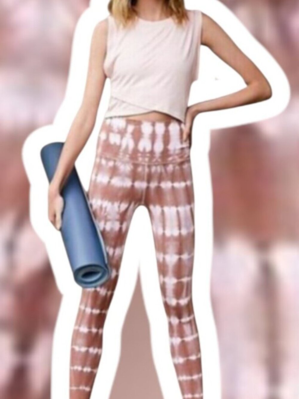 FREE PEOPLE Movement Essential Leggings in Fireside Combo